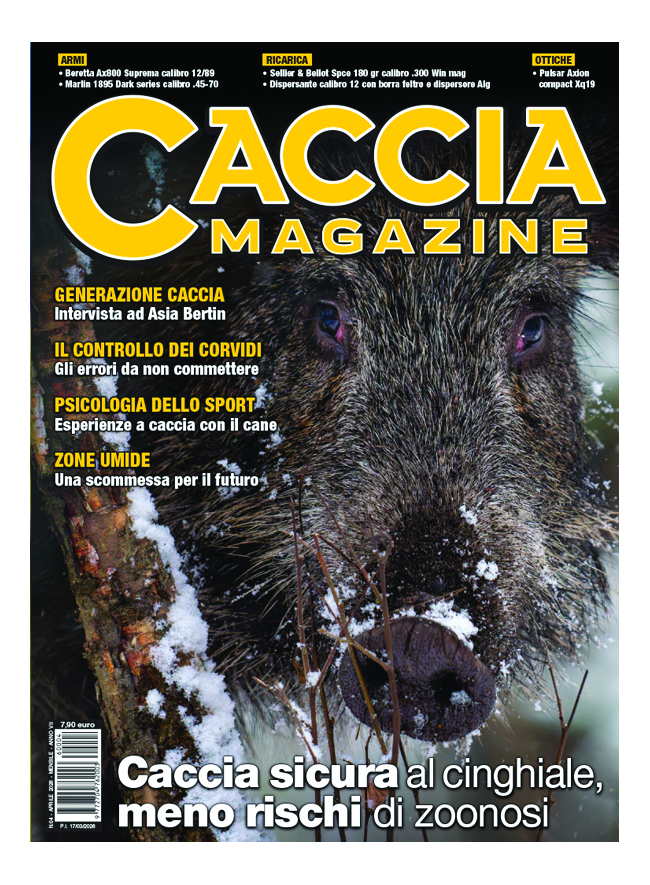 CACCIA MAGAZINE | Abbonamento Carta 12 numeri - ESTERO | CMA_C_ES