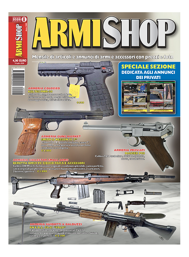 ARMI SHOP - Agosto 2026 - cartaceo