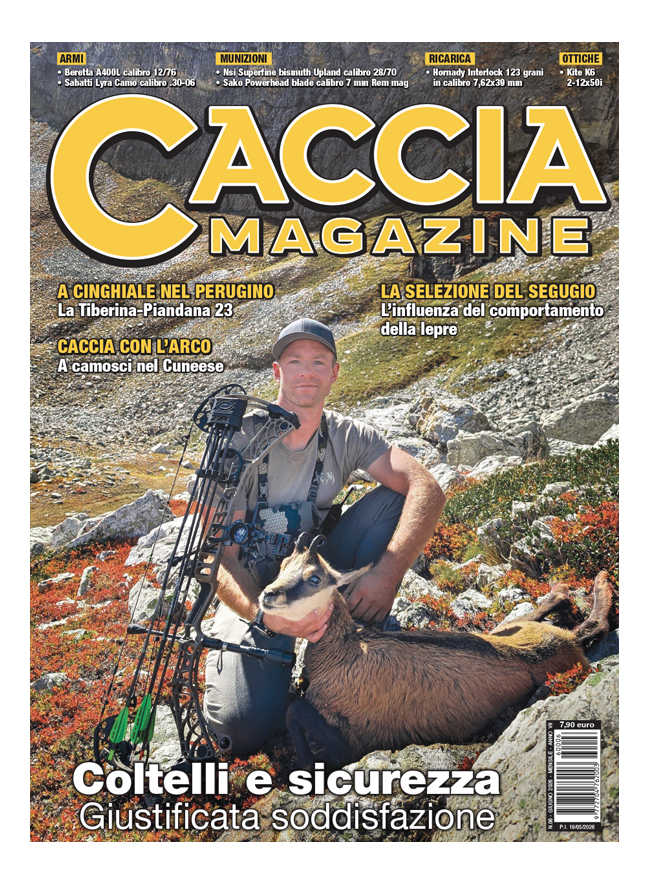 CACCIA MAGAZINE | Abbonamento Carta + Digitale 12 numeri - ITALIA | CMA_CD