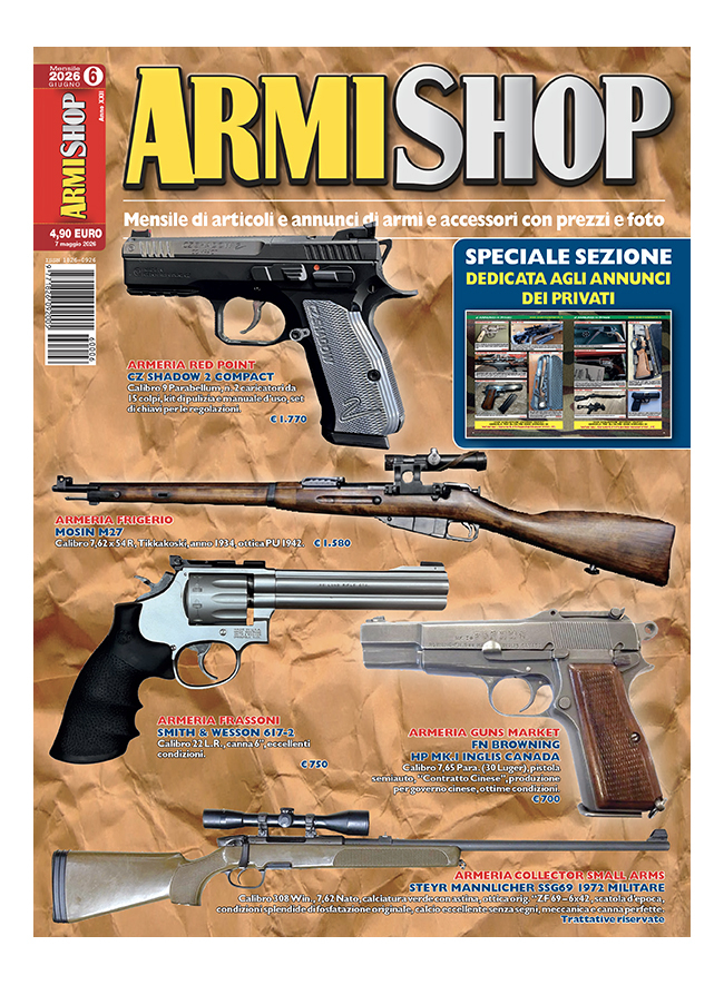 ARMI SHOP - Giugno 2026 - cartaceo