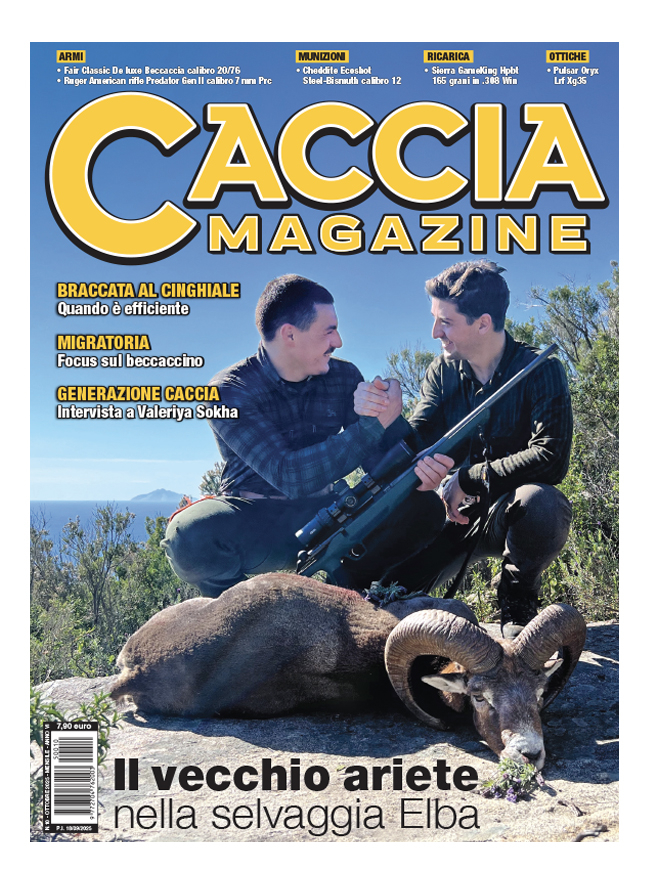CACCIA MAGAZINE | Abbonamento Carta 12 numeri - ESTERO | CMA_C_ES