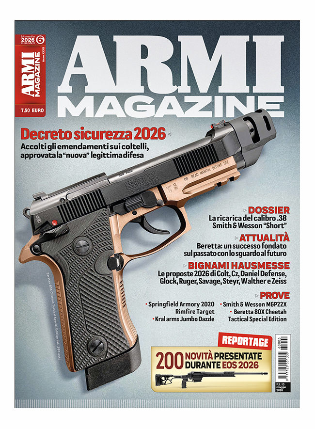 ARMI MAGAZINE | Abbonamento Carta 12 numeri - ESTERO | AMA_C_ES