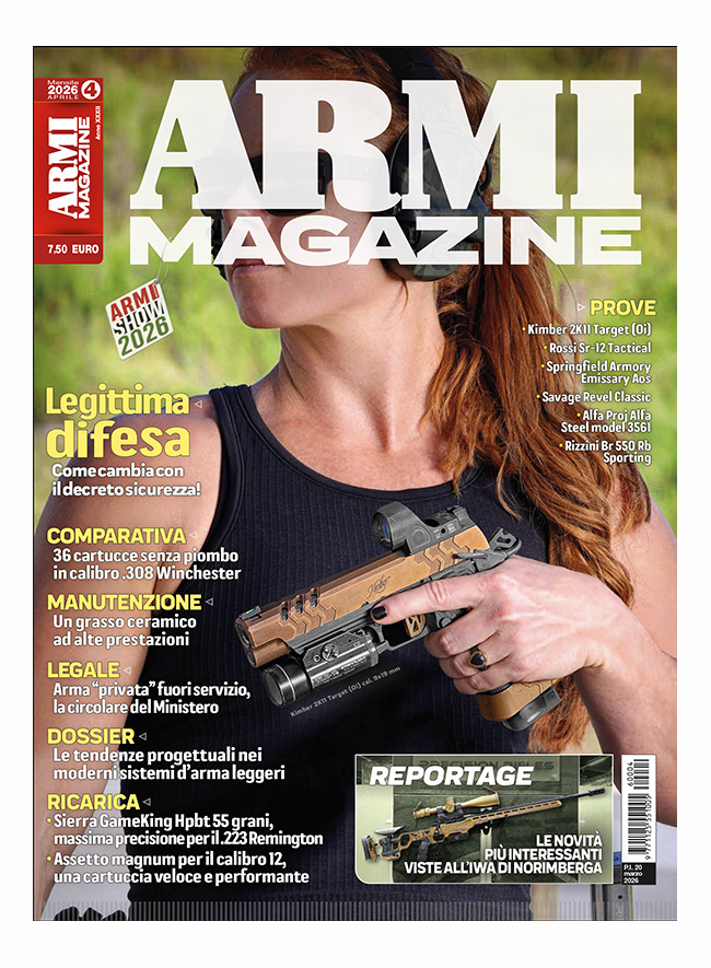 ARMI MAGAZINE | Abbonamento Carta + Digitale 12 numeri - ITALIA | AMA_CD