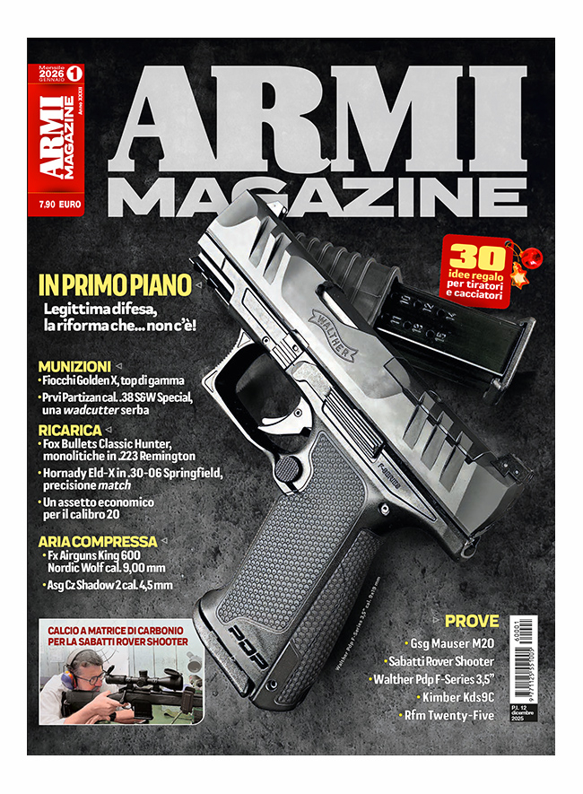 ARMI MAGAZINE | Abbonamento Carta + Digitale 12 numeri - ITALIA | AMA_CD