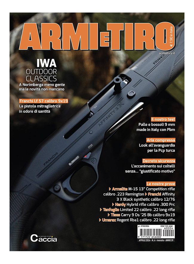 ARMI E TIRO | Abbonamento Carta 12 numeri - ESTERO | AET_C_ES