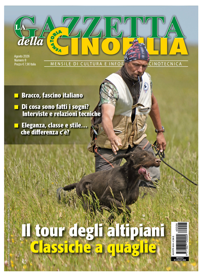 GAZZETTA DELLA CINOFILIA | Abbonamento Carta + Digitale 12 numeri - ITALIA | GAZ_CD
