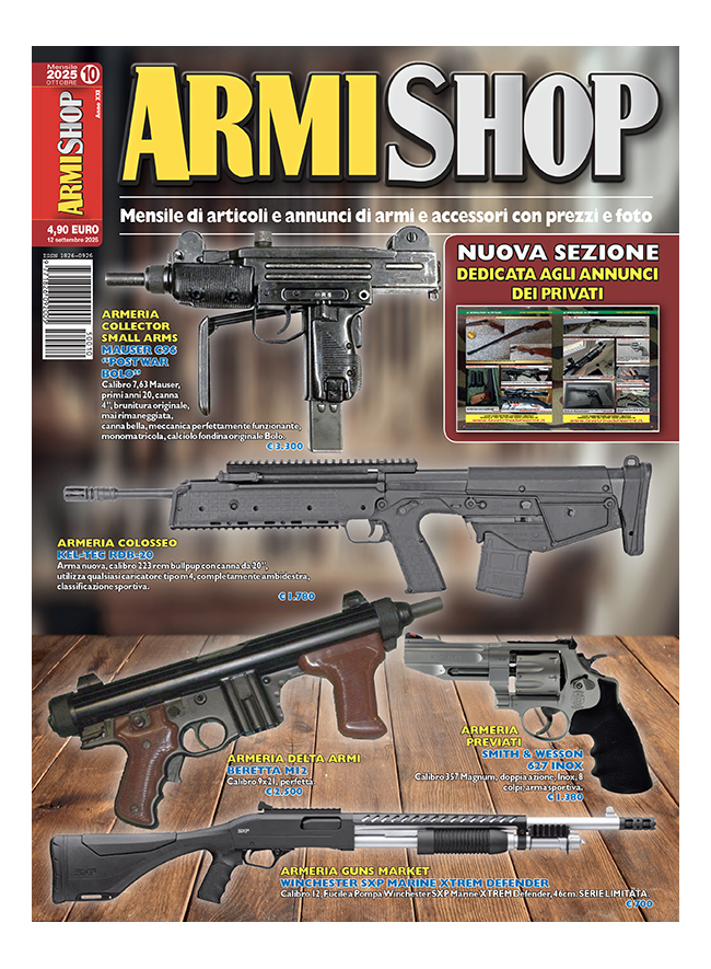 ARMI SHOP - Ottobre 2025 - cartaceo