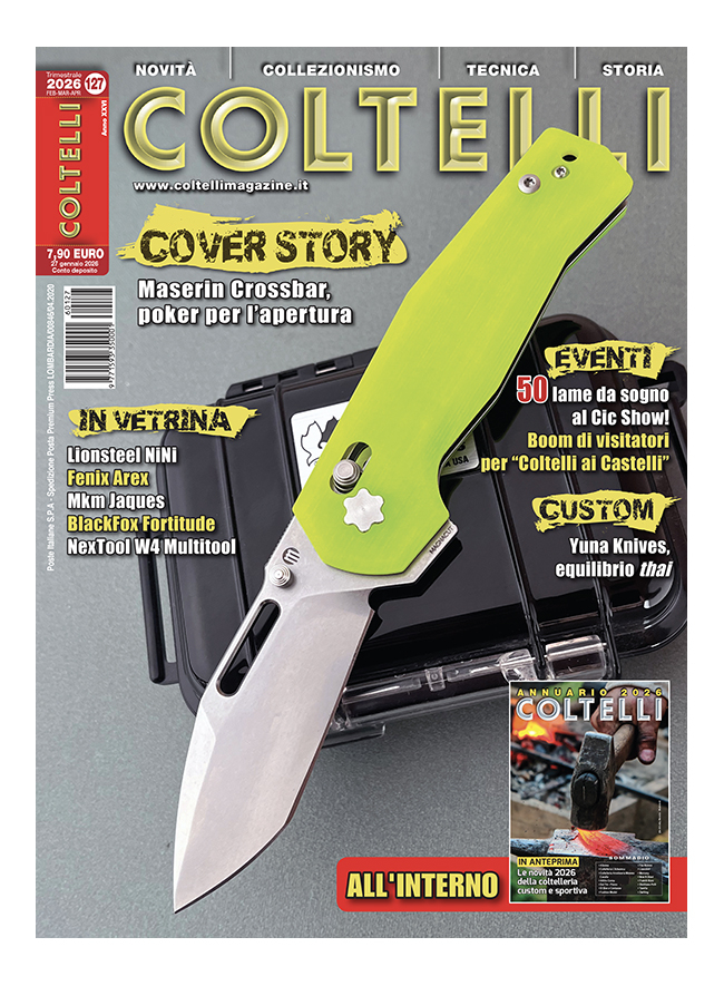 COLTELLI | Abbonamento Carta + Digitale 6 numeri - ITALIA | COL_CD