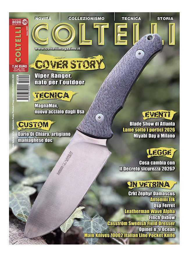 COLTELLI | Abbonamento Carta 6 numeri - ESTERO | COL_C_ES