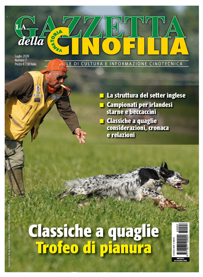 GAZZETTA DELLA CINOFILIA | Abbonamento Carta + Digitale 12 numeri - ITALIA | GAZ_CD