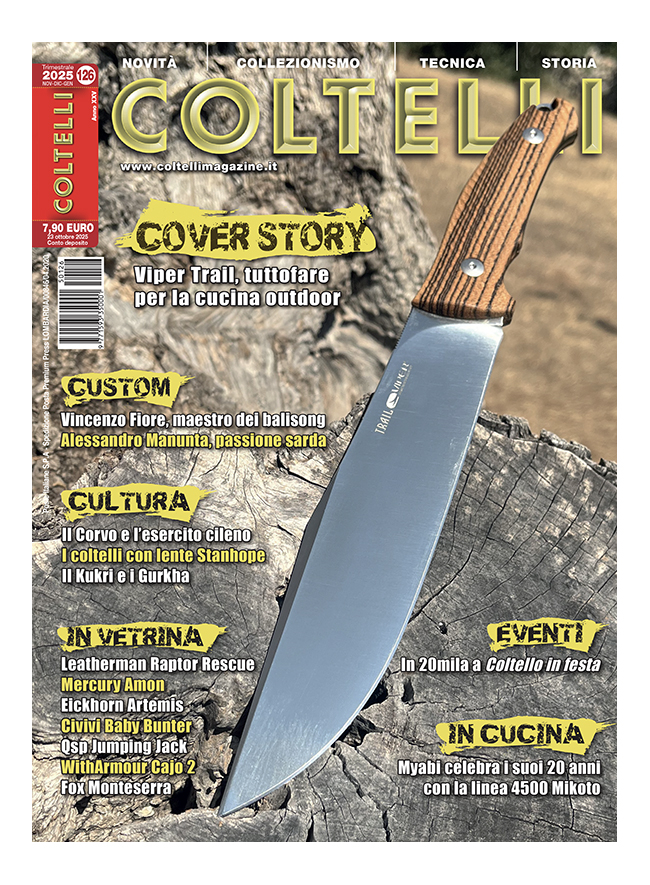 COLTELLI | Abbonamento Carta + Digitale 6 numeri - ITALIA | COL_CD