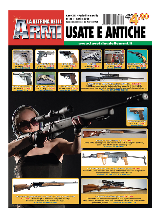 LA VETRINA DELLE ARMI | Abbonamento Digitale 12 numeri - ITALIA | VDA_D
