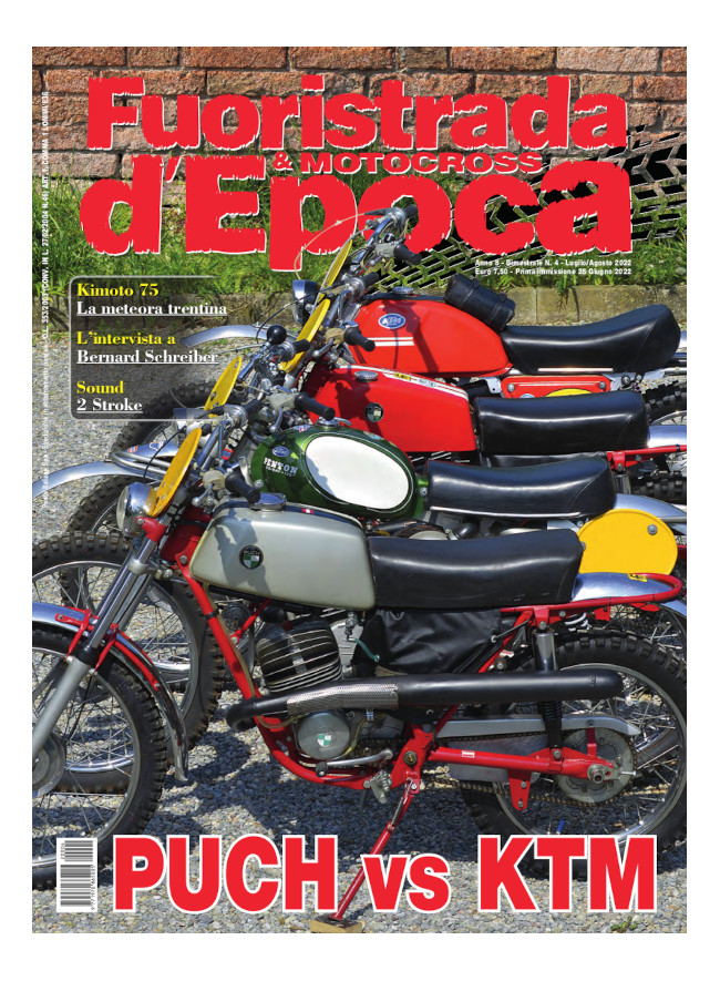 FUORISTRADA & MOTOCROSS D'EPOCA - Luglio / Agosto 2022 - cartaceo