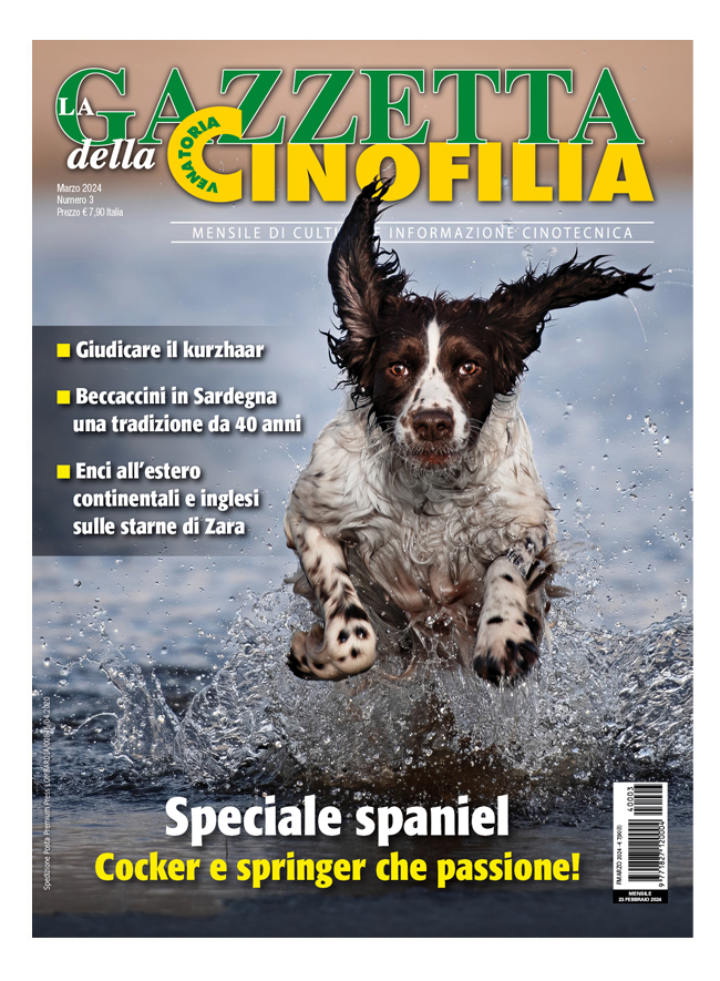 GAZZETTA DELLA CINOFILIA - Marzo 2024 - cartaceo