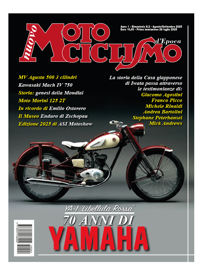 NUOVO MOTOCICLISMO D'EPOCA - Agosto / Settembre 2025 - cartaceo
