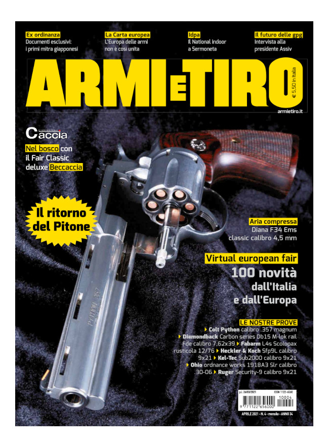 ARMI E TIRO - Aprile 2021 - digitale