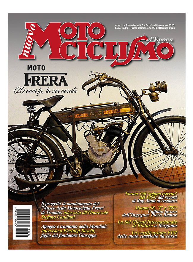 NUOVO MOTOCICLISMO D'EPOCA - Ottobre / Novembre 2025 - cartaceo