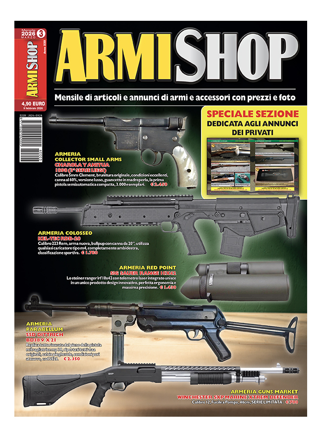 ARMI SHOP - Marzo 2026 - digitale