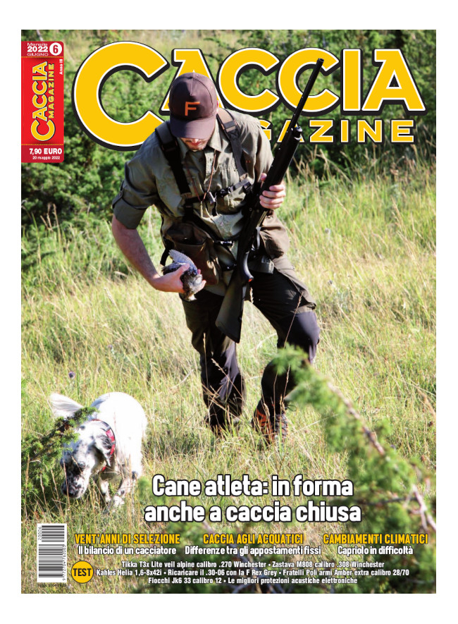 CACCIA MAGAZINE - Giugno 2022 - cartaceo