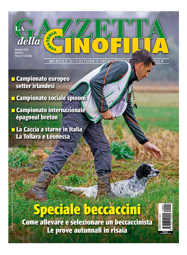 GAZZETTA DELLA CINOFILIA - Gennaio 2024 - cartaceo