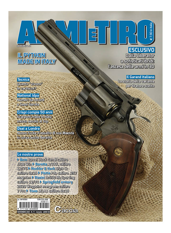 ARMI E TIRO - Novembre 2025 - digitale
